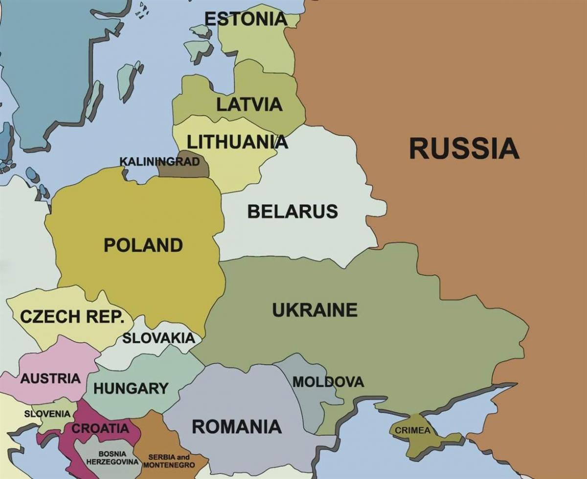 Karte, Slovēnijas un kaimiņvalstīs
