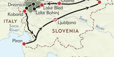 Kartes piran Slovēnija