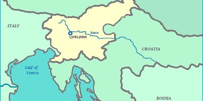 Karte Slovēņu krastā